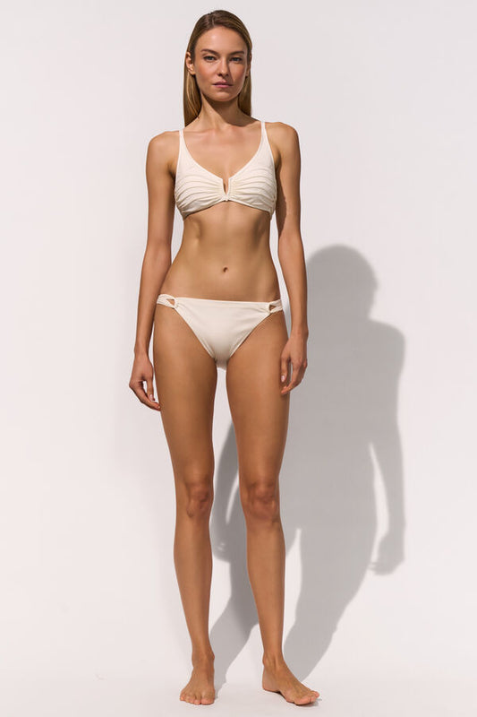 Braga biquini silk white
