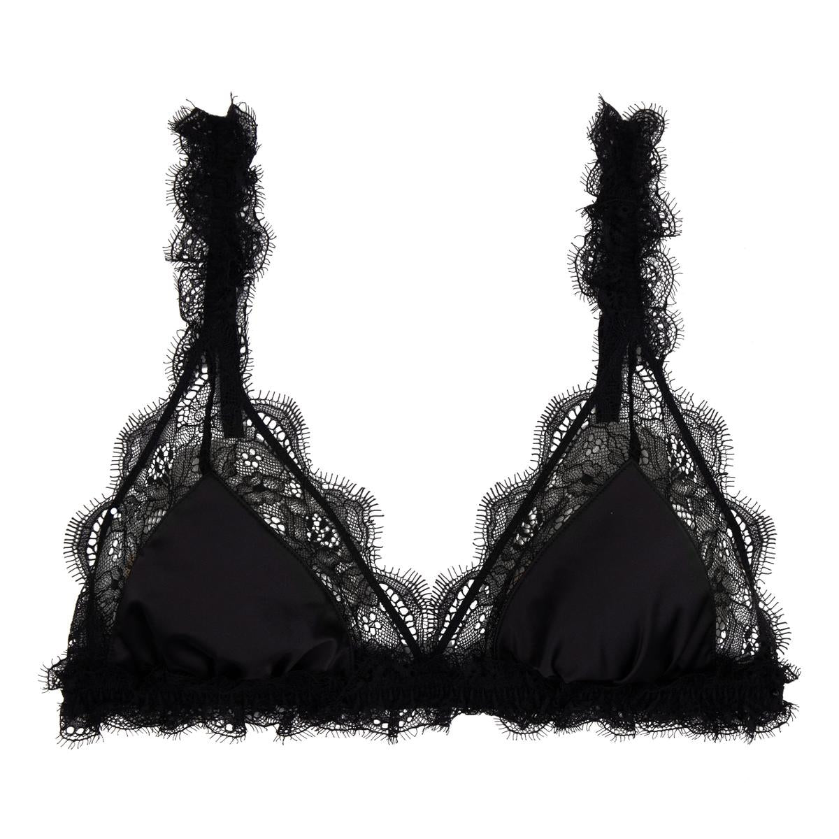 Bralette Love lace black