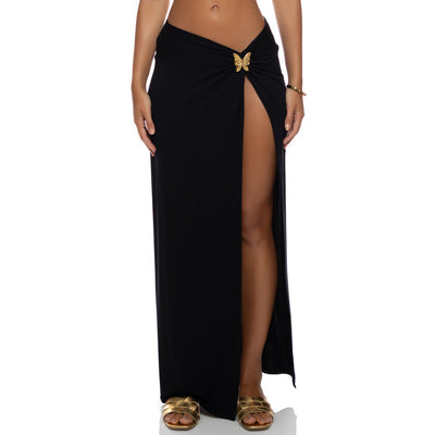 Twist Front Skirt - flanesyfresones