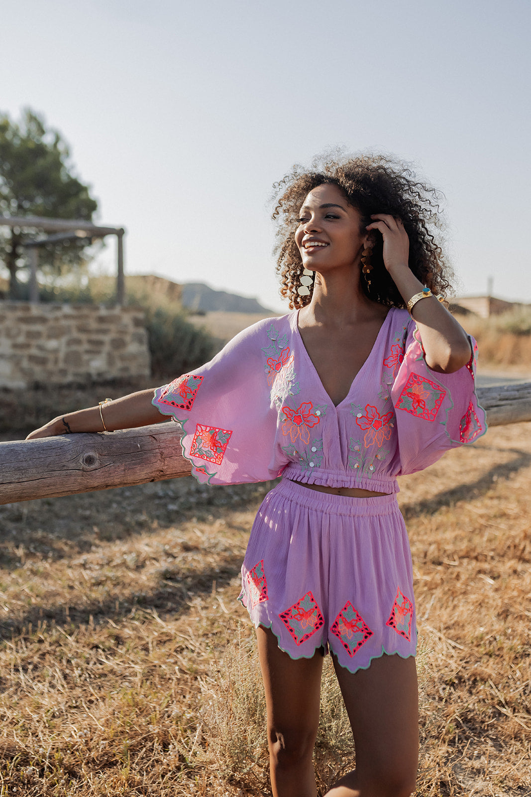 Nusa Dua Pink Set - flanesyfresones