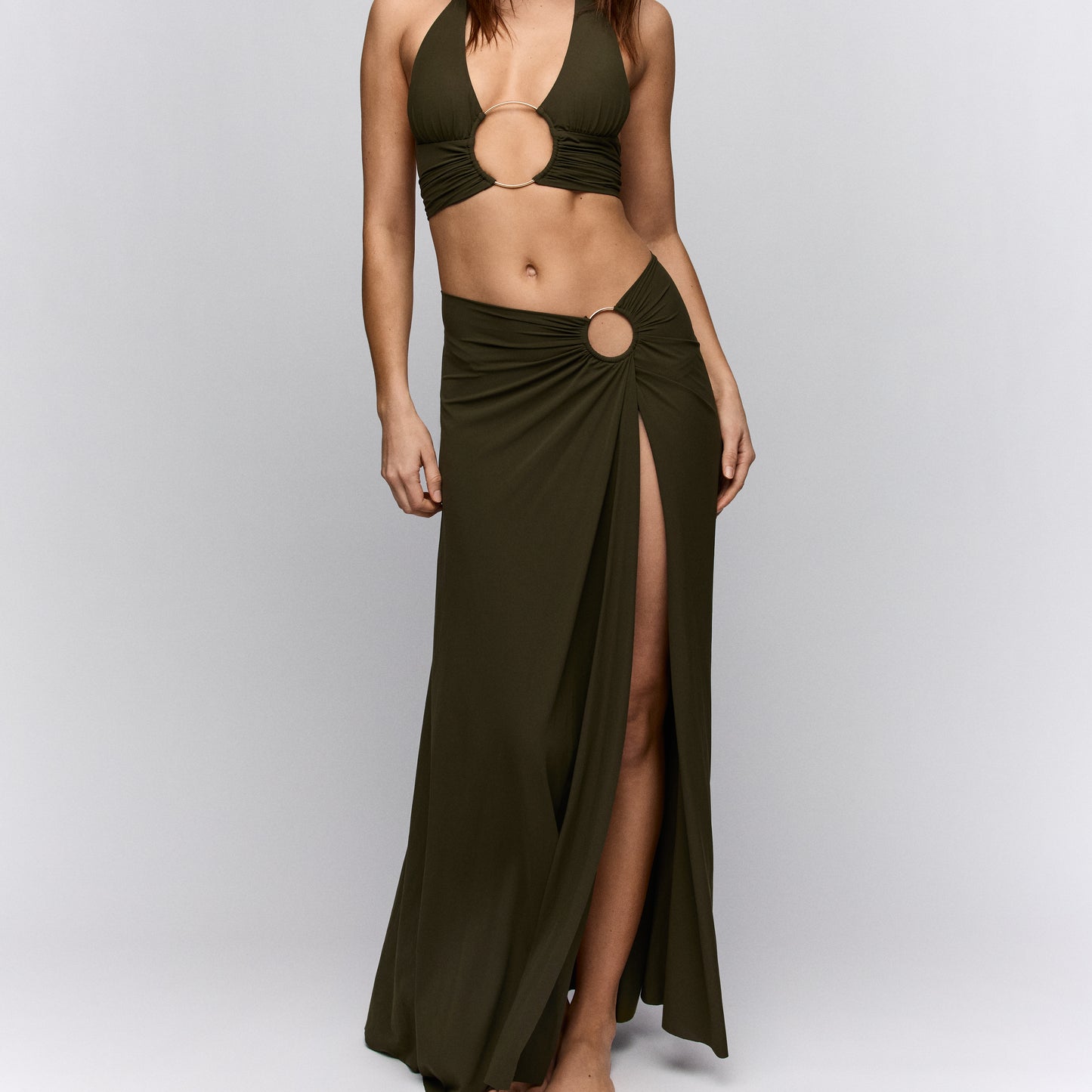 Vestido o falda  Lita kaki