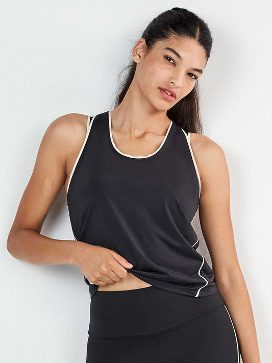 Camiseta deporte  Negro