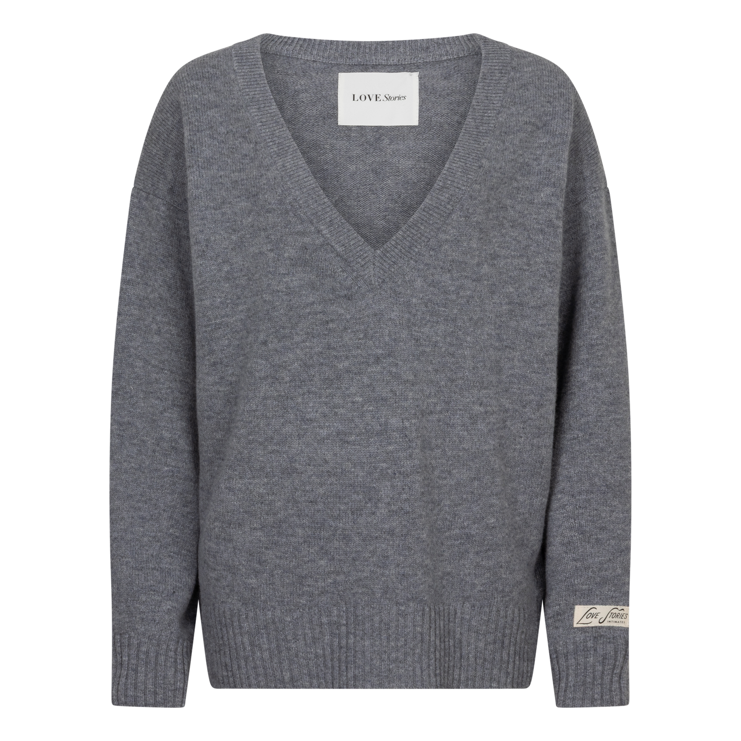 Jersey punto gris