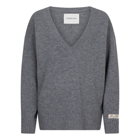 Jersey punto gris