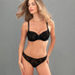 Sujetador negro aros Tigre Velours