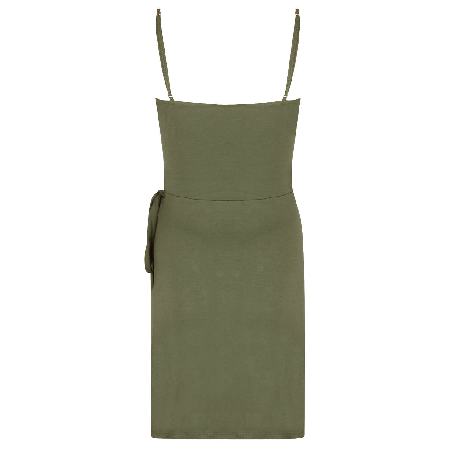 VESTIDO  KAKI LA SMARTISSIME - flanesyfresones