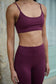 Chio Alba leggings Burdeos