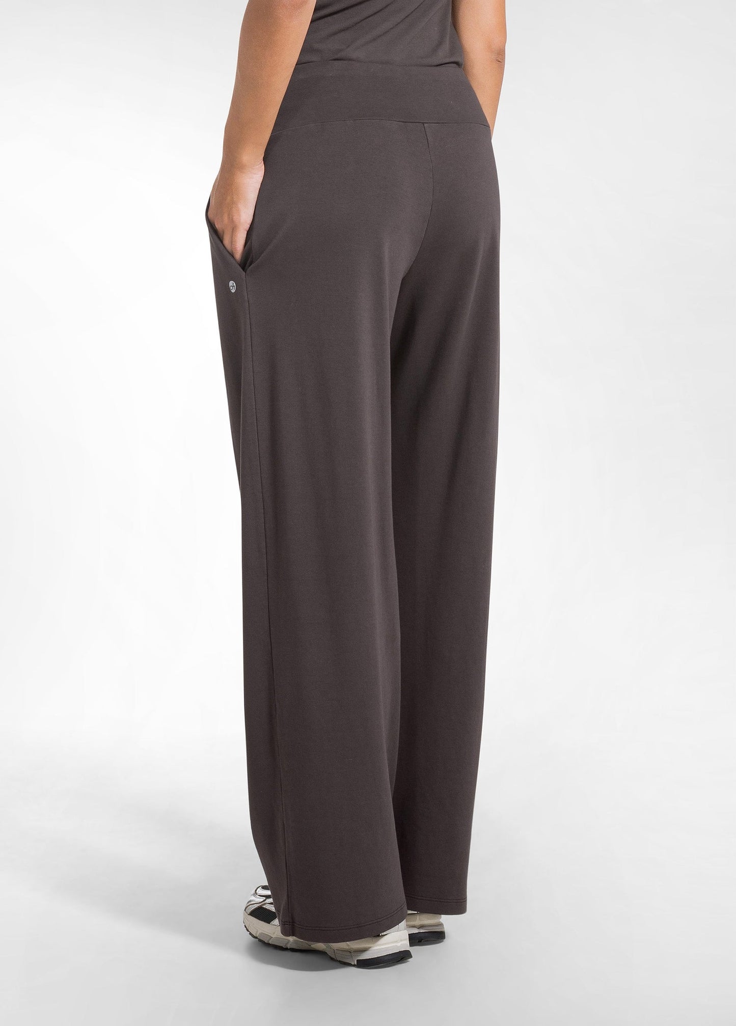 SOFT COTTON TROUSERS - BROWN