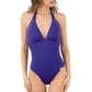 ABA9815 Bañador lila Ajourage couture - flanesyfresones