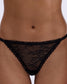 Tanga negro encaje