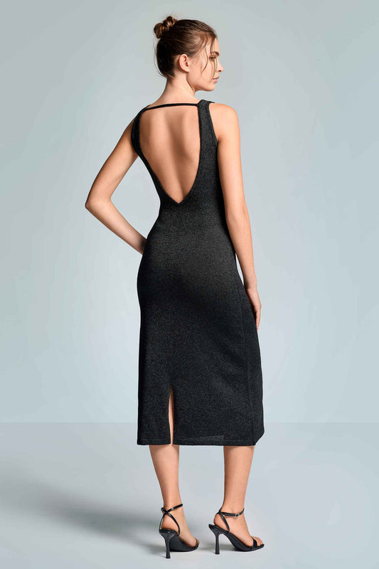 Vestido Samanicato negro - flanesyfresones