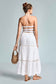 Sirya Long Dress - WHITE - flanesyfresones