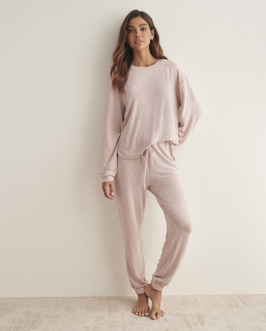 Pijama set rosa