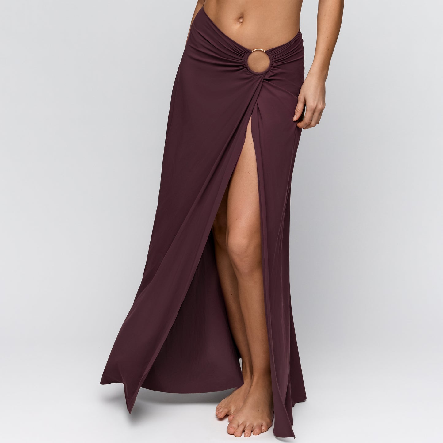 Vestido o falda Swim Lita burdeos - flanesyfresones