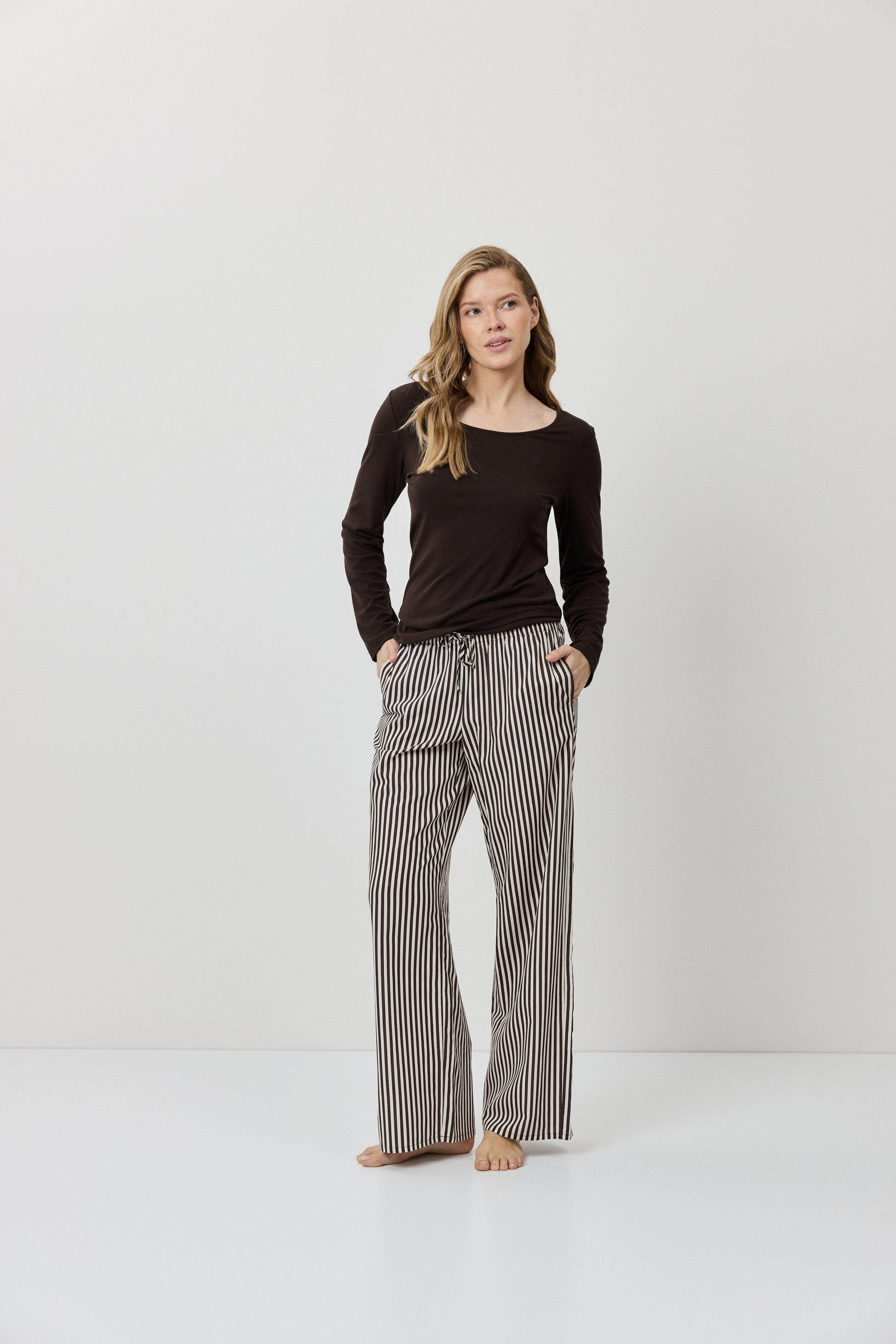 Pijama largo Bailey - flanesyfresones