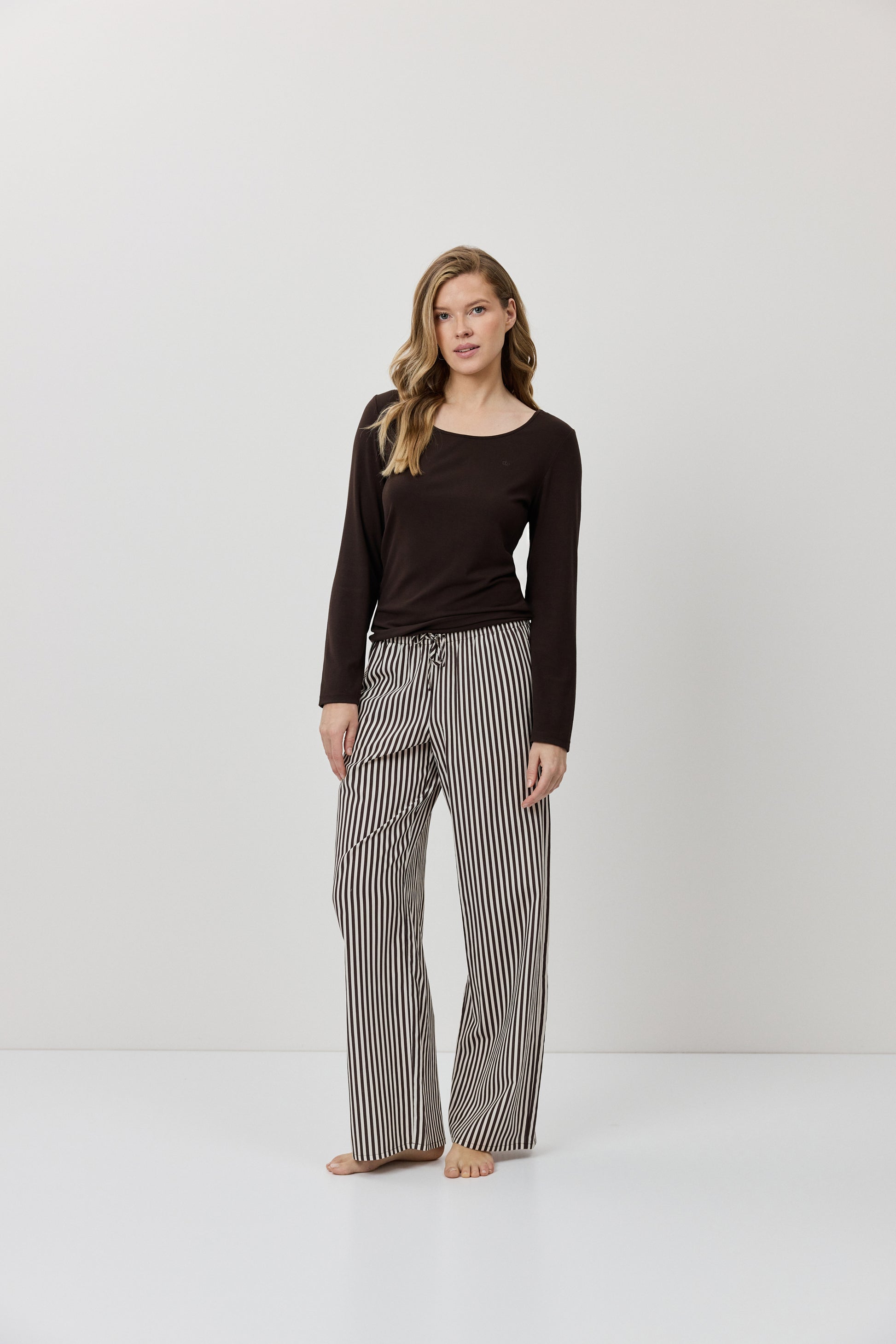 Pijama largo Bailey - flanesyfresones