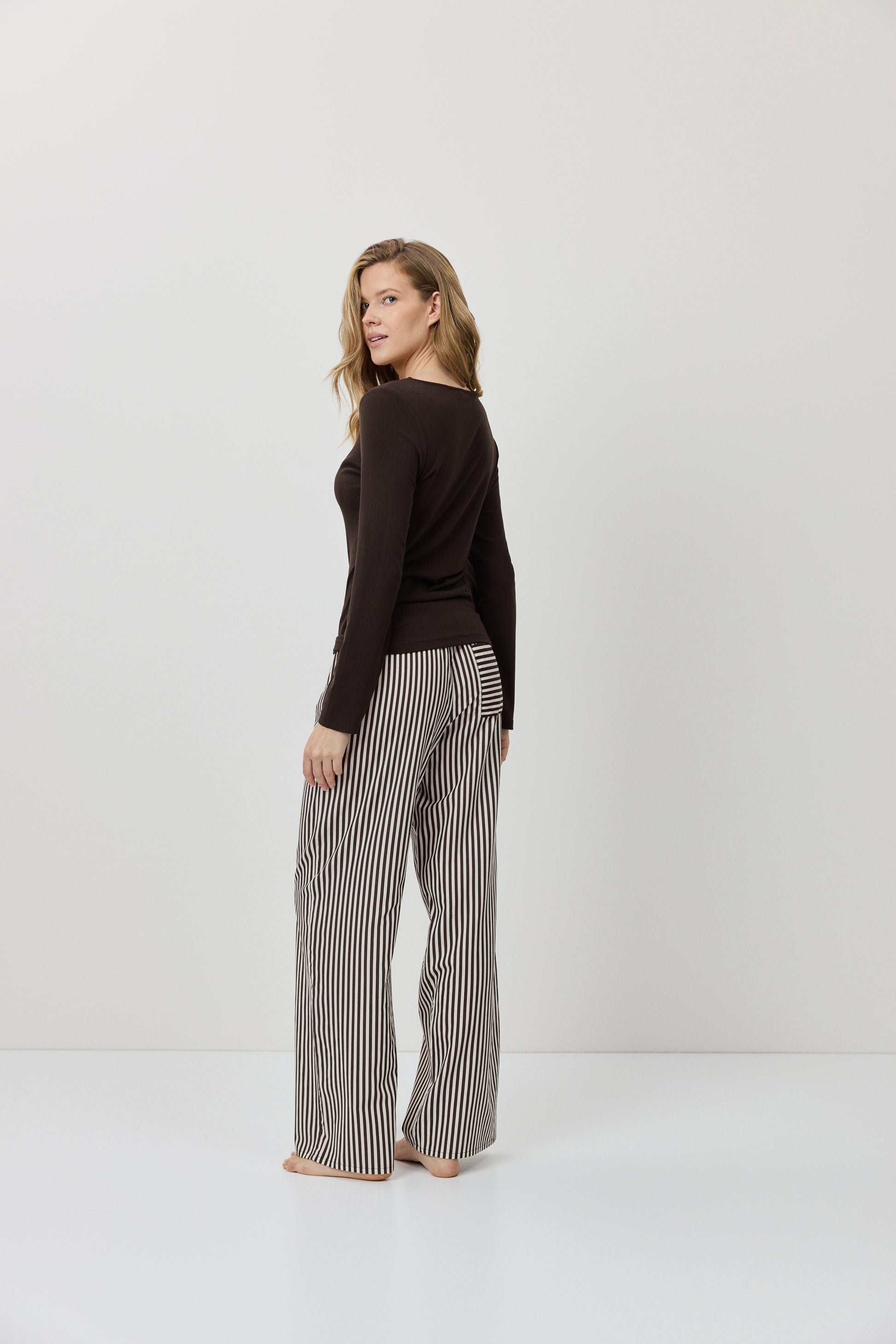 Pijama largo Bailey - flanesyfresones
