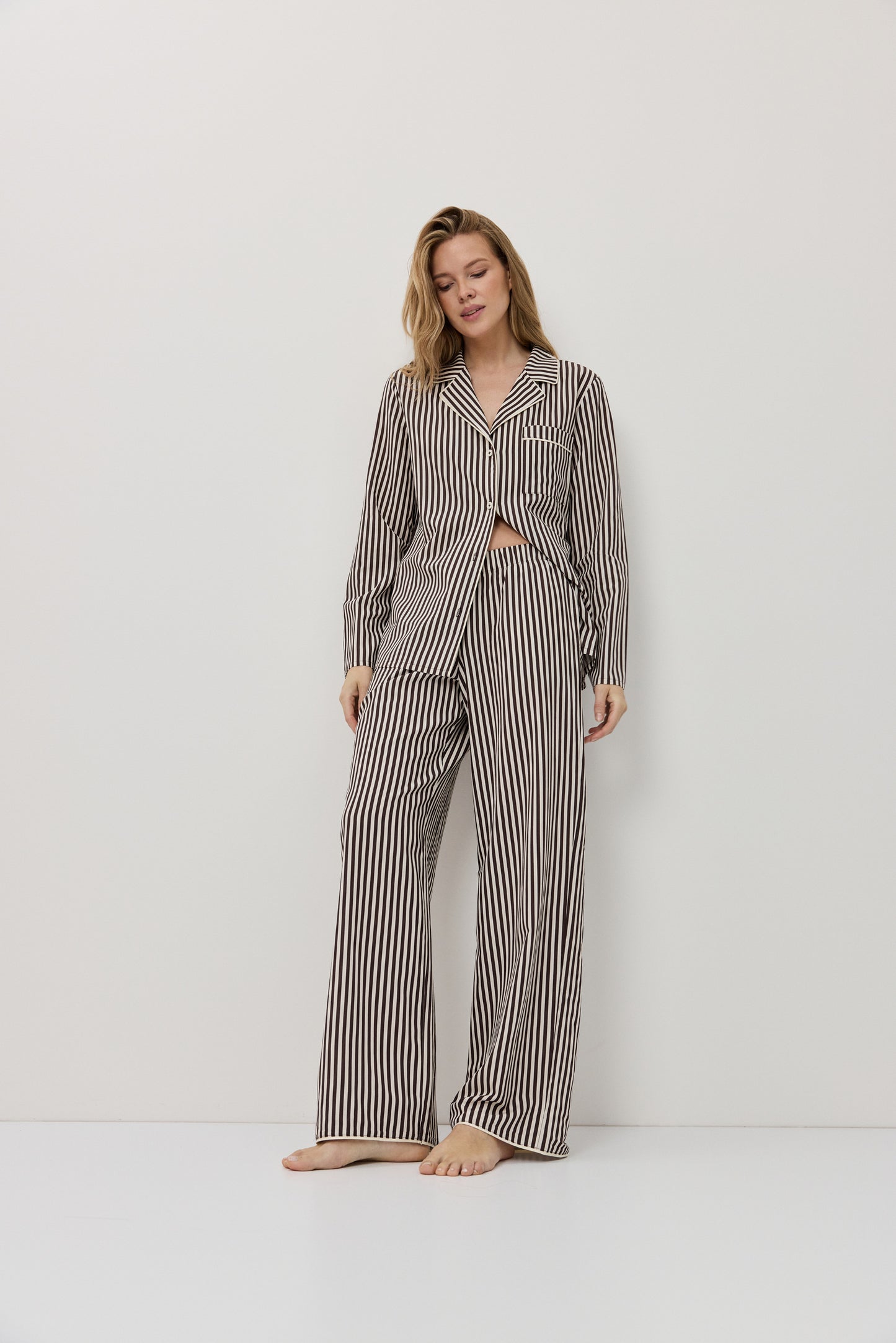 Pijama largo Bruna - flanesyfresones