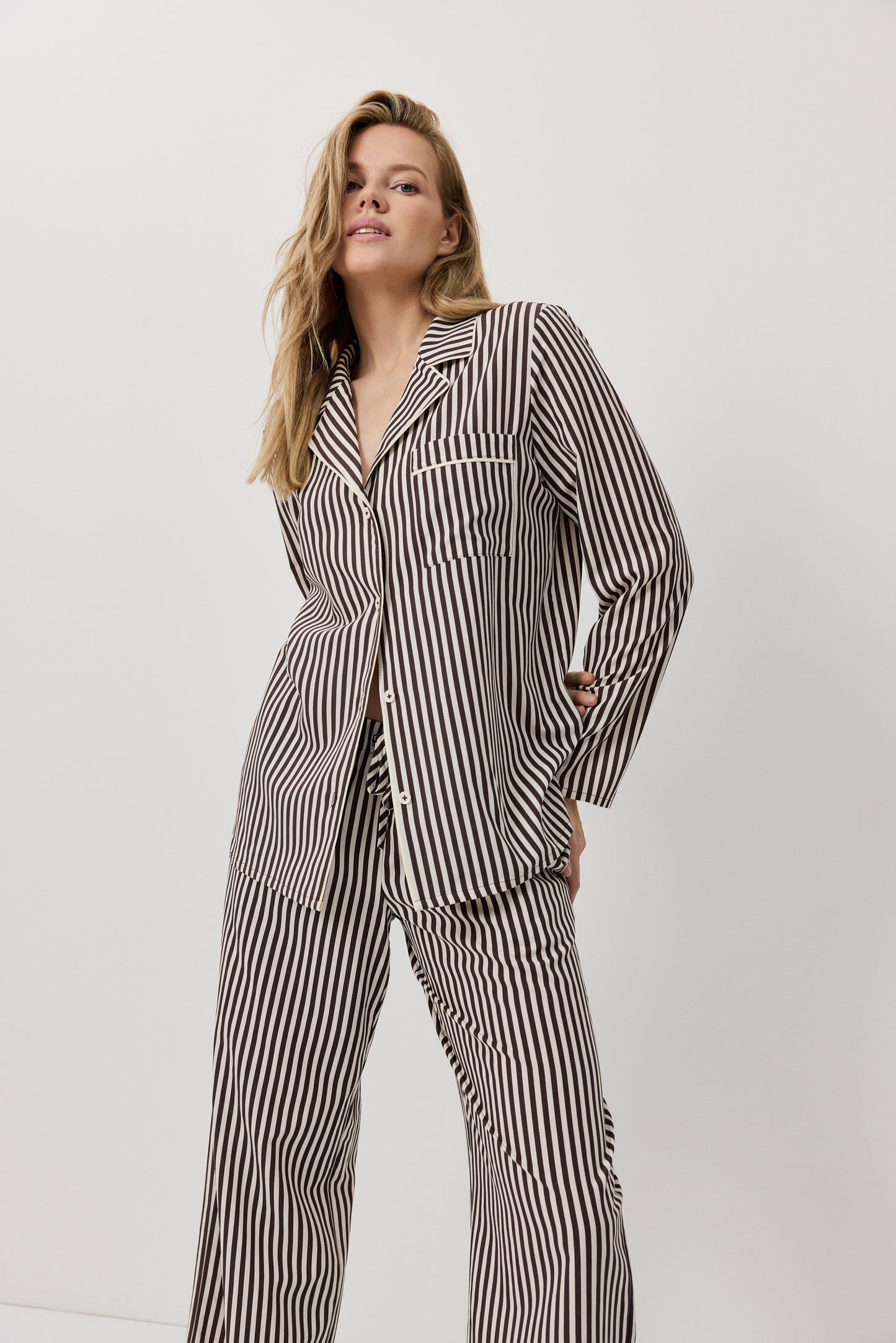 Pijama largo Bruna - flanesyfresones