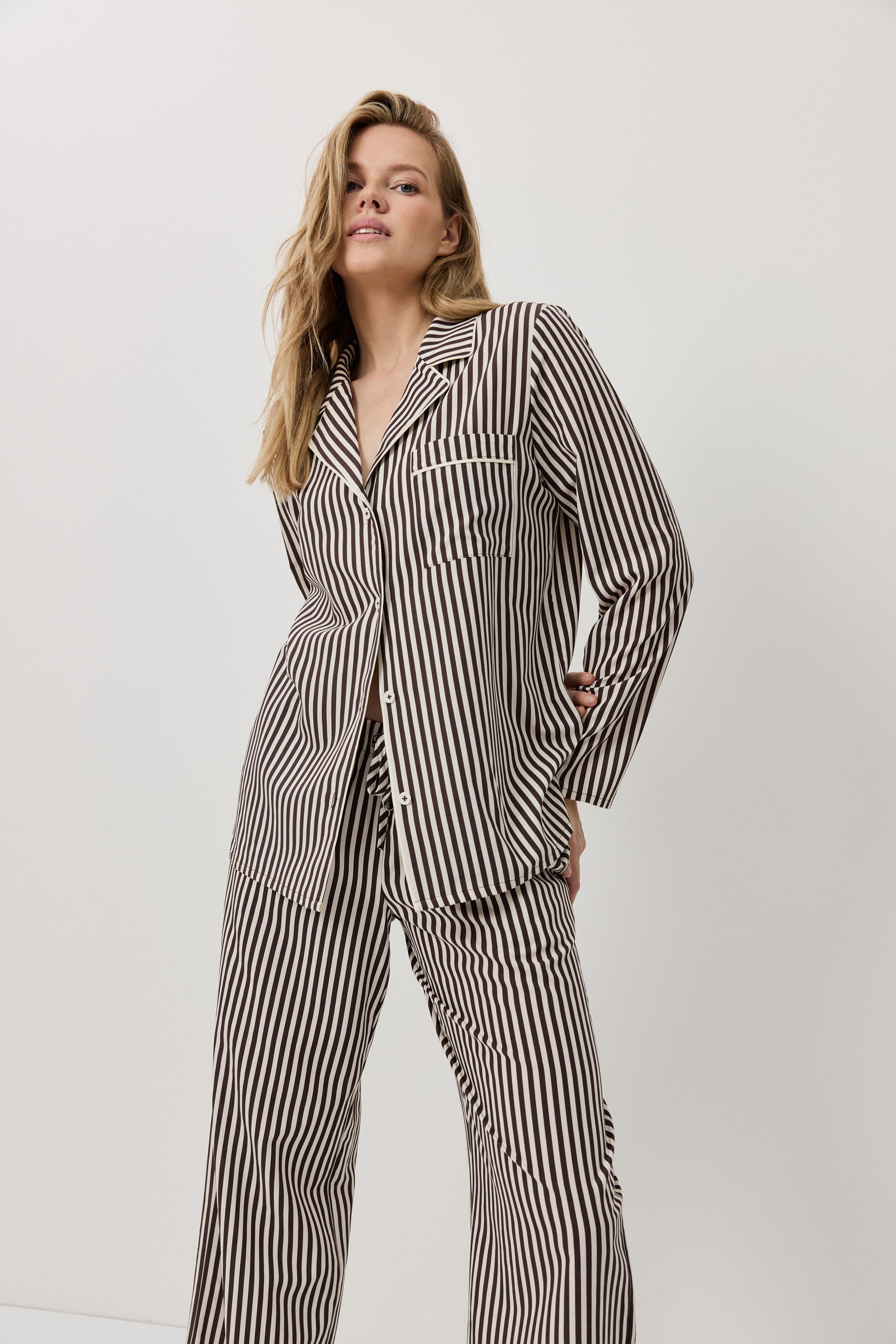 Pijama largo Bruna - flanesyfresones