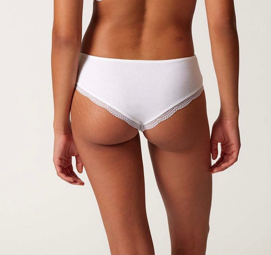 Pack de 2 braguitas hipster de algodón premium con encaje – confort sofisticado - flanesyfresones