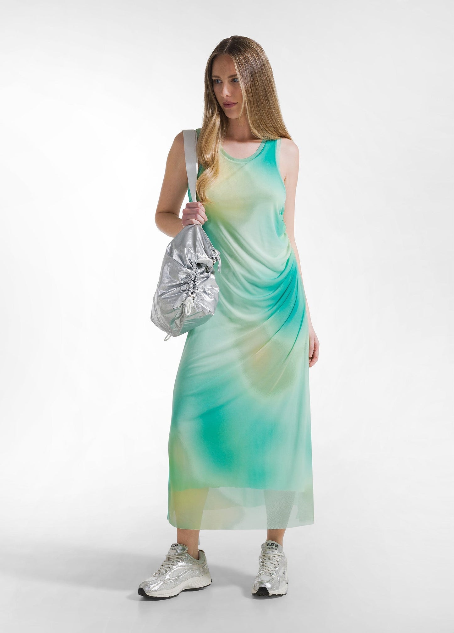 Vestido largo de tul - flanesyfresones