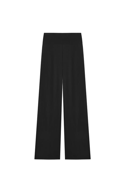 TIMA - Pantalón negro - flanesyfresones