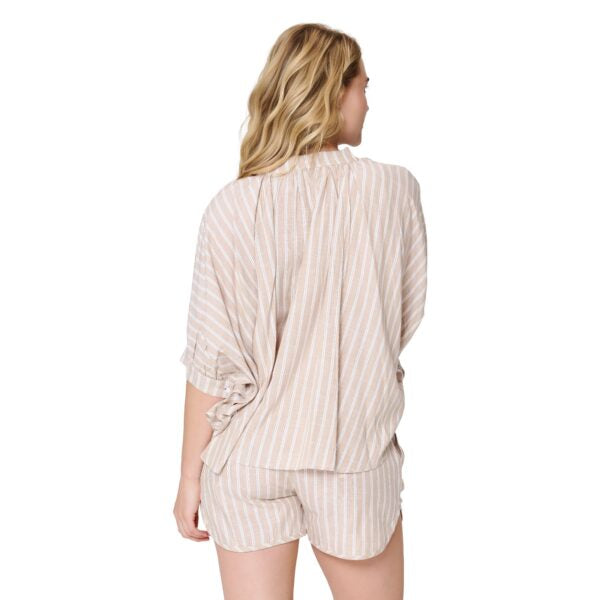 Camisola y short playa beige - flanesyfresones