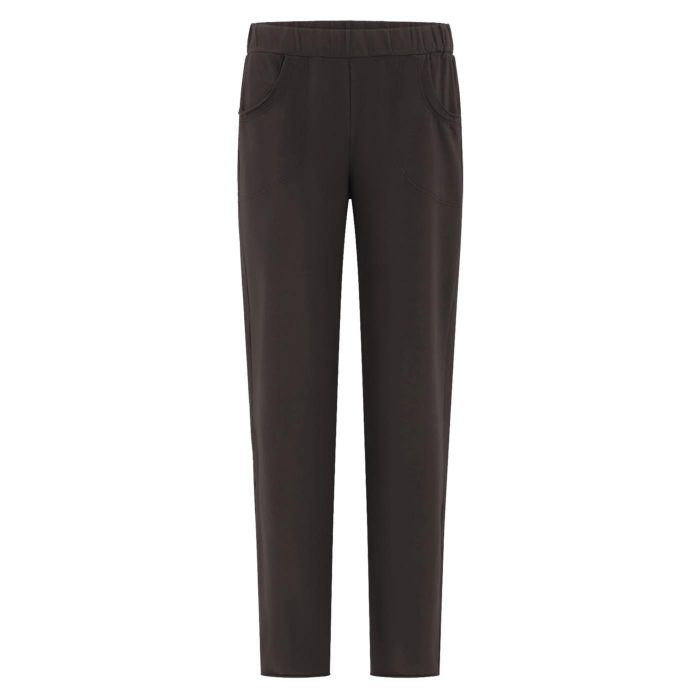 SLIM FIT PANTS BLACK