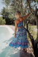 Lombok Blue Long Skirt - flanesyfresones