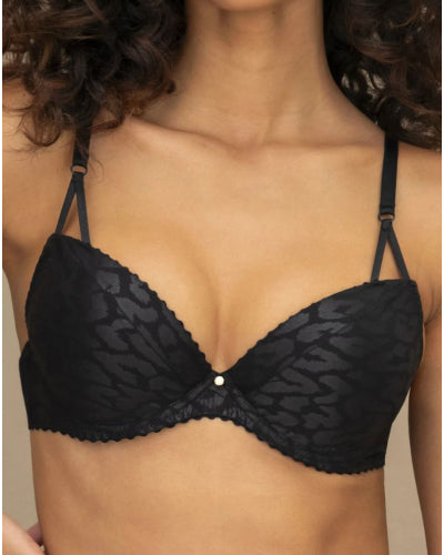 Sujetador negro preformado Atelier Sensualité Fauve