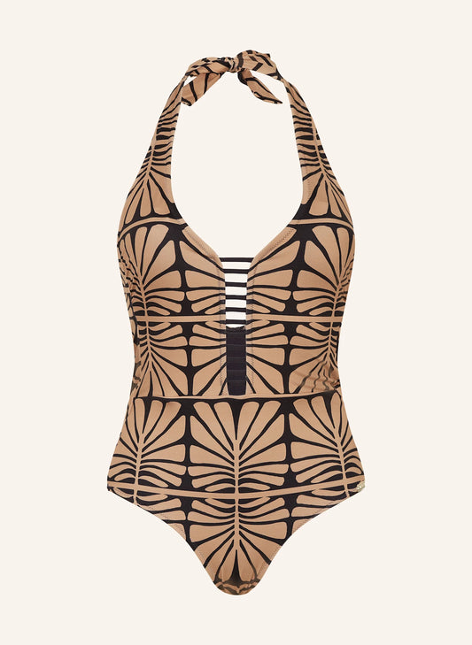 Swimsuit caramel-black