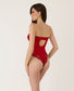 Body sin tirantes rojo