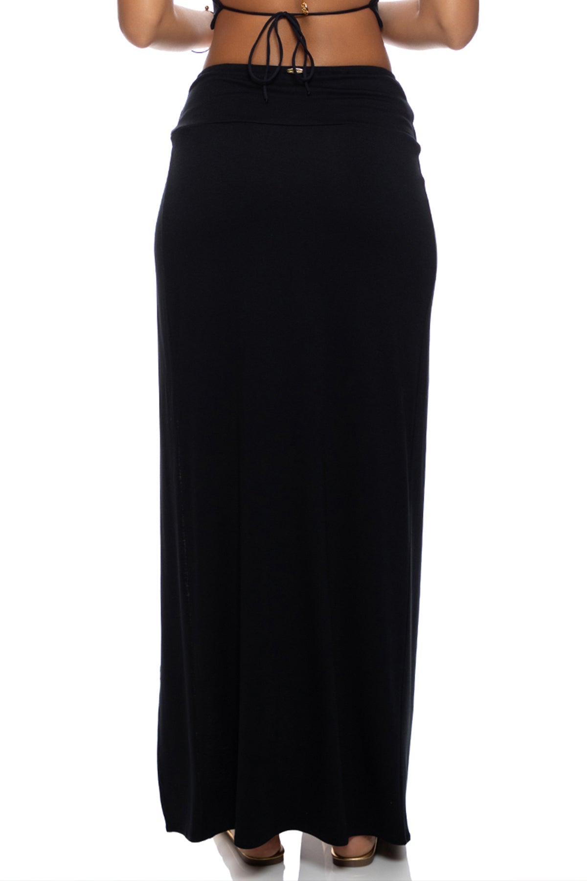 Twist Front Skirt - flanesyfresones