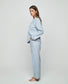 Pijama azul rayas