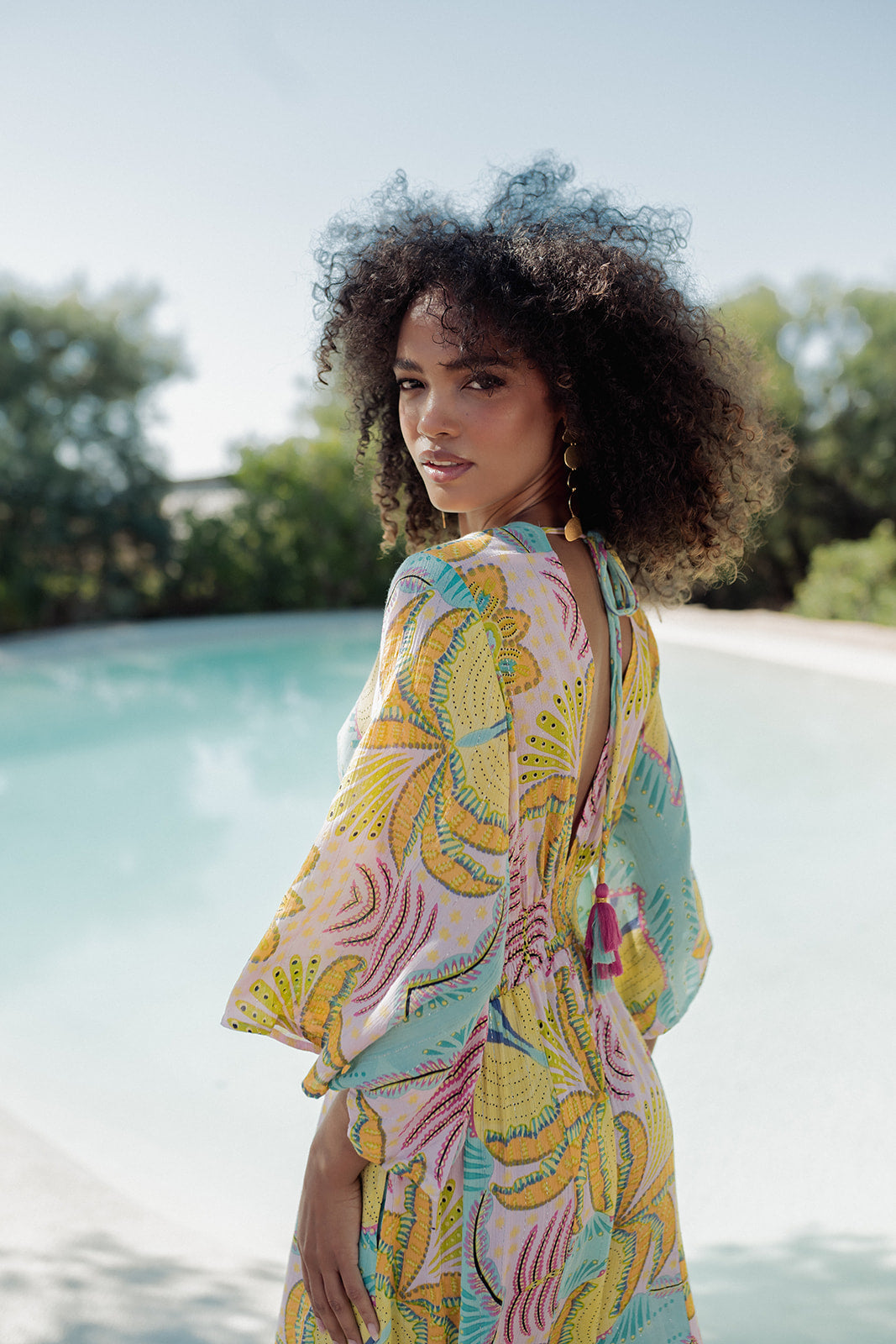 Marrakech Aqua Jumpsuit - flanesyfresones