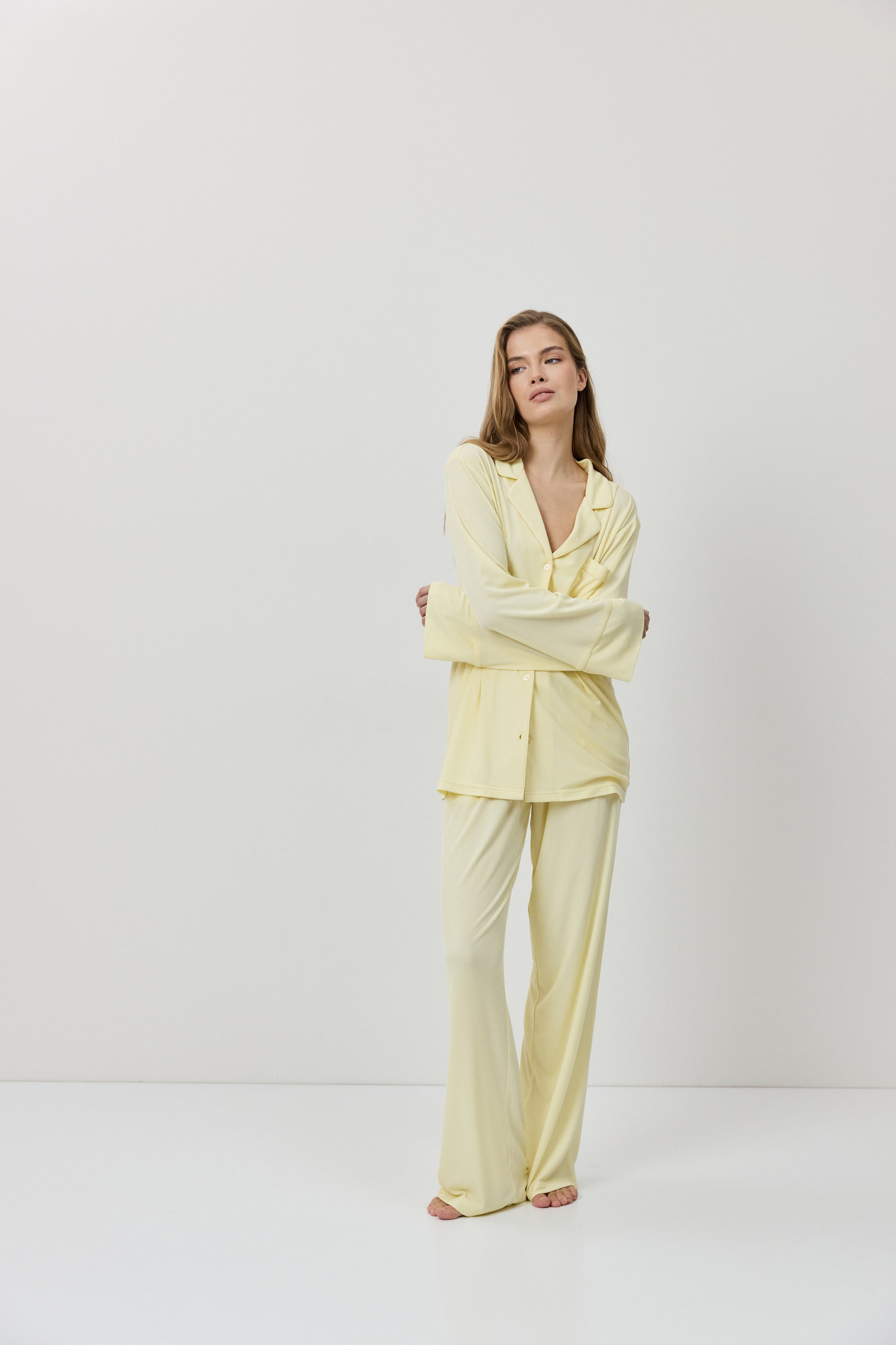 Pijama largo Cassia - flanesyfresones