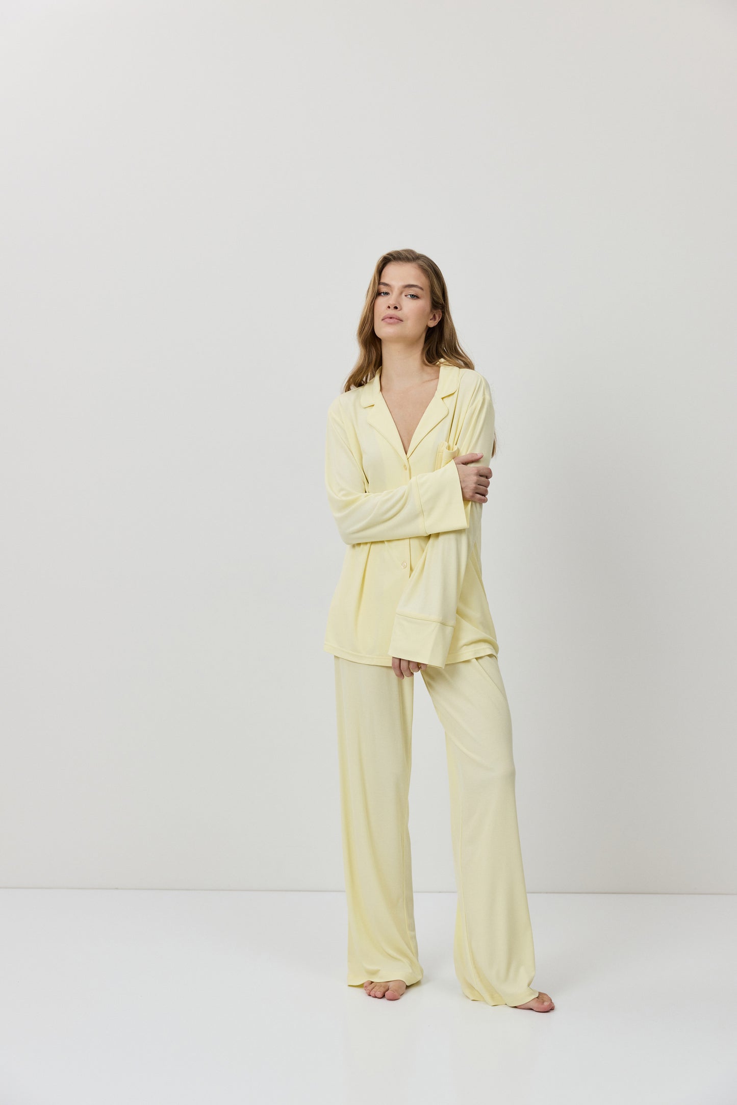 Pijama largo Cassia - flanesyfresones