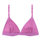 UMA triangle bralette  PURPLE