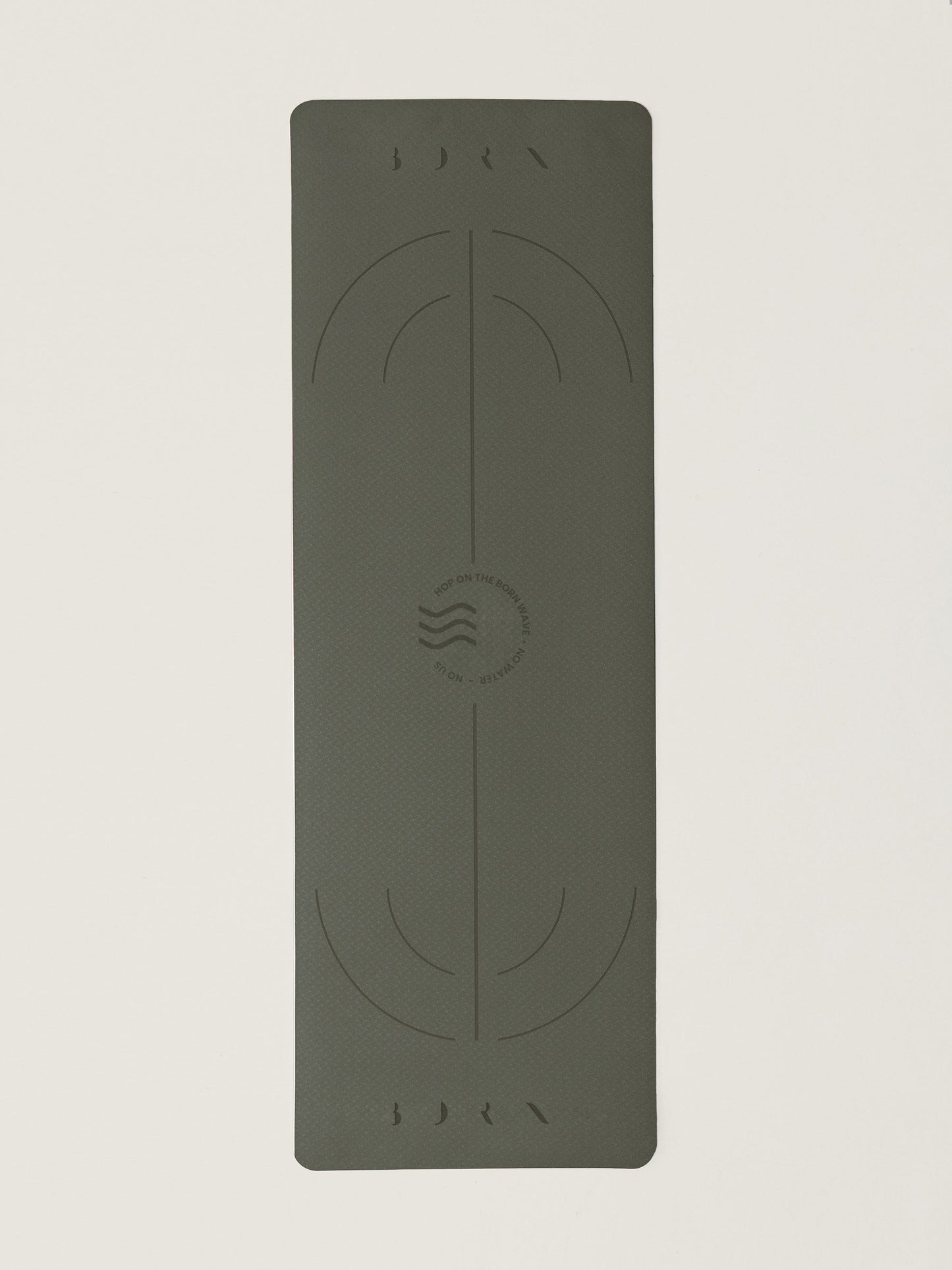 YOGA MAT-6Mm Kaki Leaft
