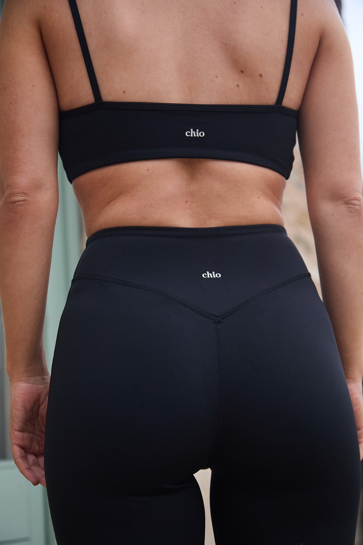 Chio Alba top negro