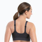 Sujetador deportivo con cremallera frontal - flanesyfresones