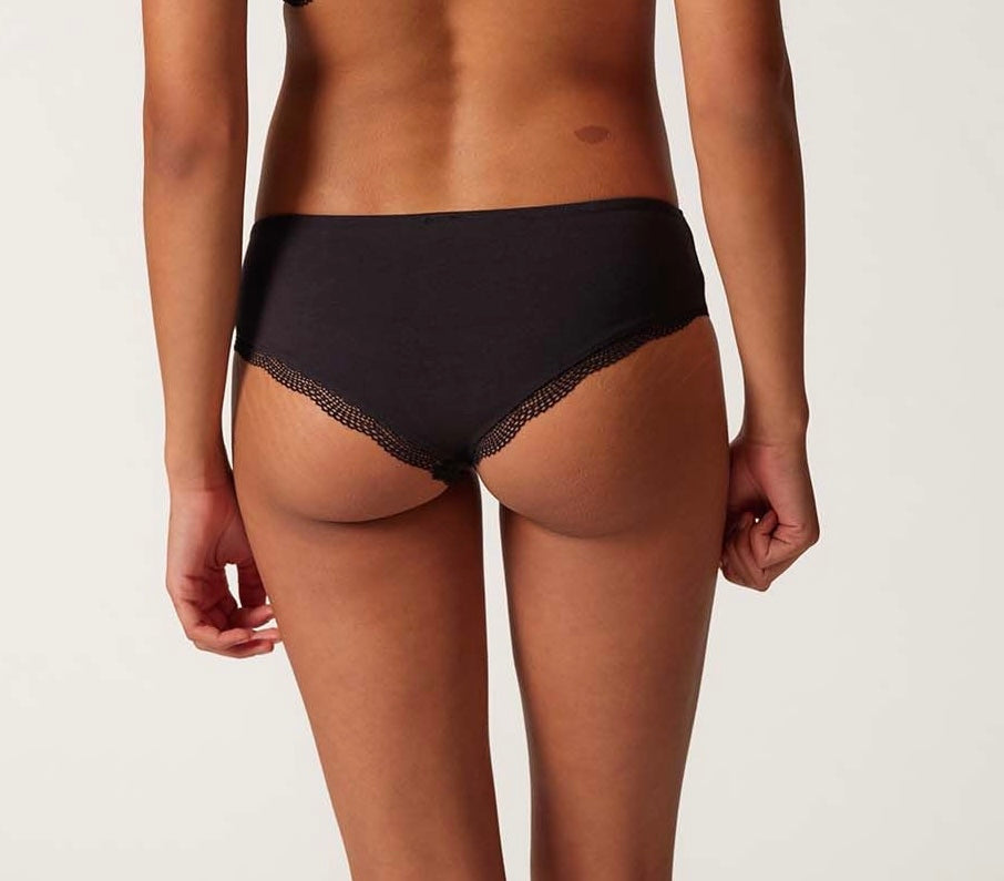 Pack de 2 braguitas hipster de algodón premium con encaje – confort sofisticado - flanesyfresones