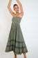 Vestido Ethel Sealove - Kaki - flanesyfresones