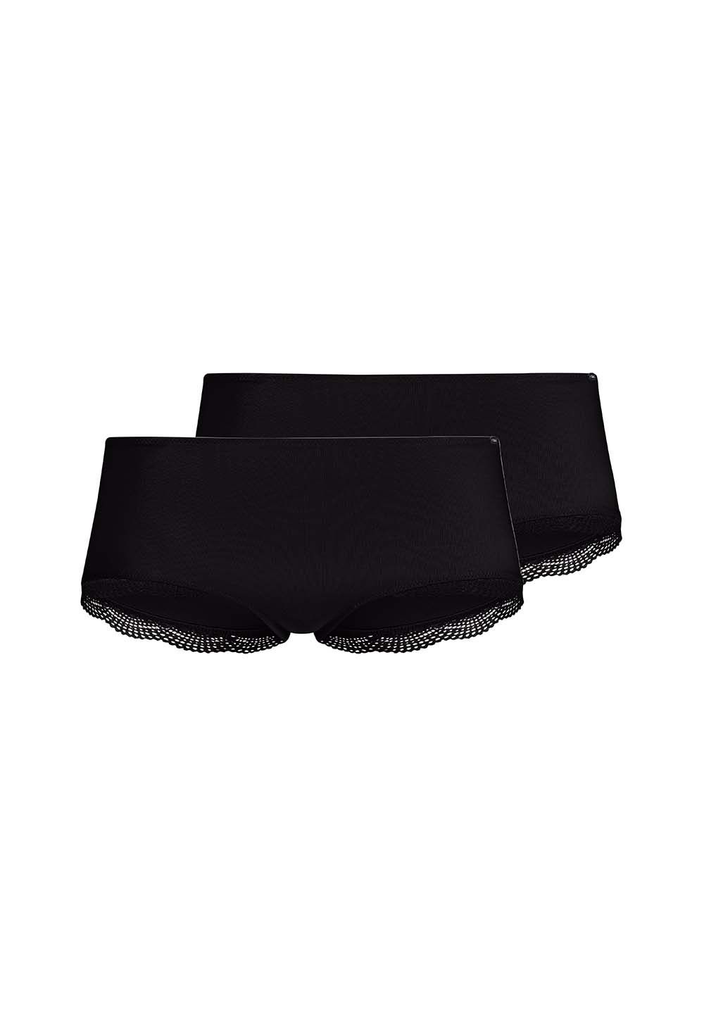 Pack de 2 braguitas short de algodón premium – invisibilidad elegante - flanesyfresones