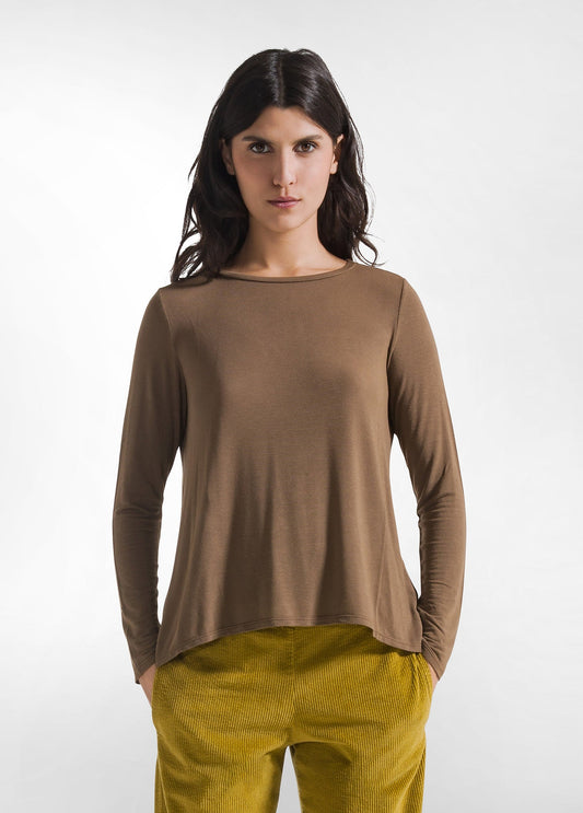 Camiseta marrón