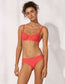 Biquini top  aros coral DAYDREAM