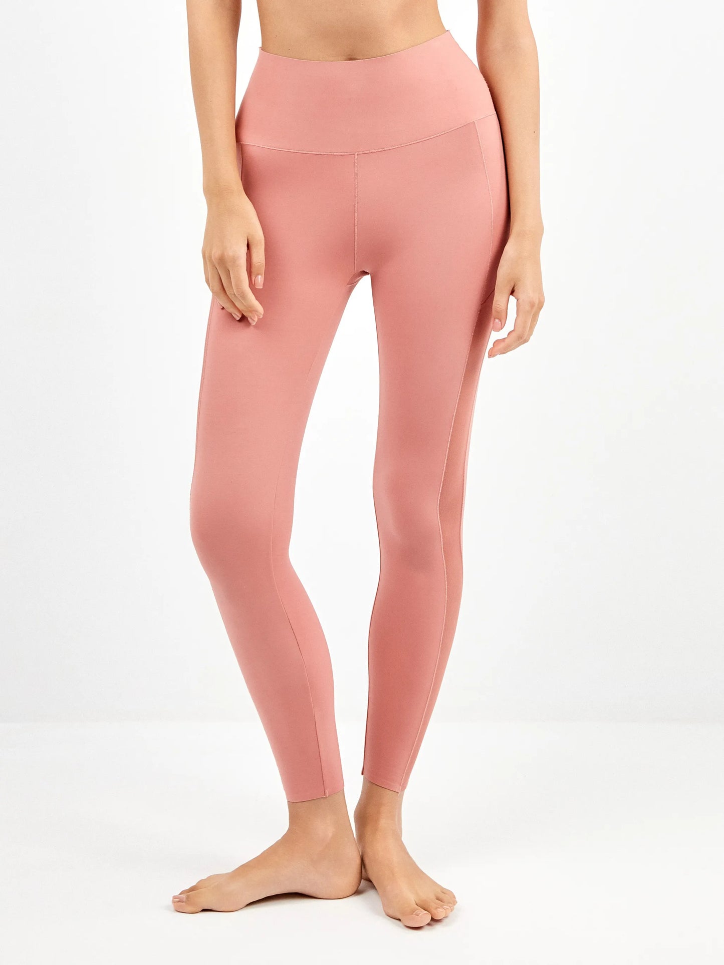 Legging deporte rosa cintura alta