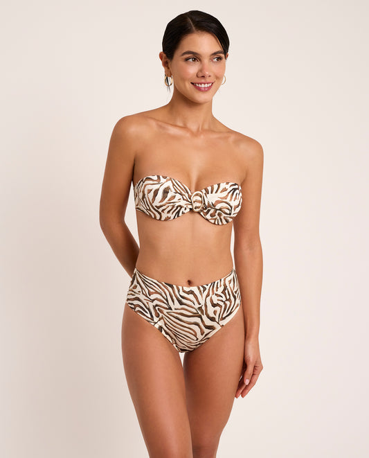 Top de Bikini blanco