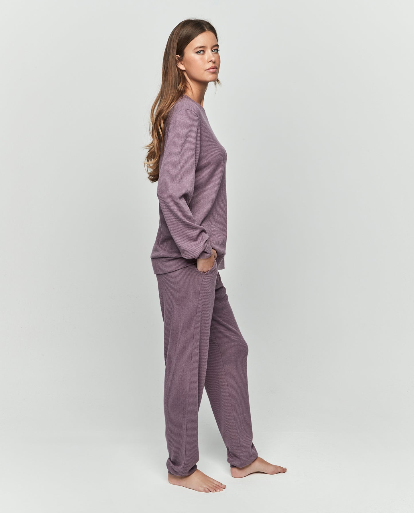Pijama Mujer Malva